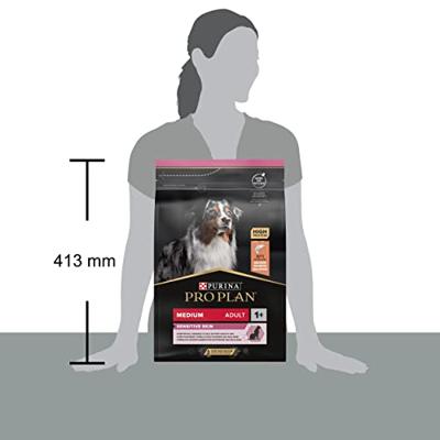 Purina Pro Plan Adult Medium Sensitive Skin 3kg Zalm - thumbnail