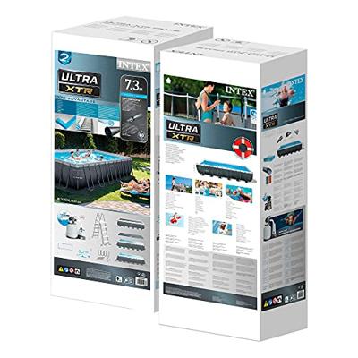 Zwembad Verwijderbaar Intex 732 x 132 x 366 cm - thumbnail