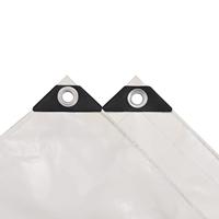 Dekzeil 650 g/m 4x7 m wit - thumbnail