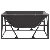 Vuurkorf Zwart 80 x 80 x 40 cm Koudgewalst staal - thumbnail