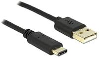 Delock 83327 USB 2.0-kabel Type-A naar Type-C 2 m - thumbnail