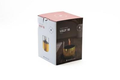Lilly Glass 10 cm - goud