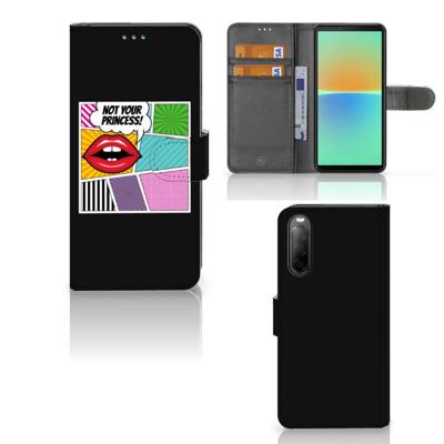 Sony Xperia 10 IV | Wallet Case | met Pasjes | Popart Princess Sony Xperia 10 IV | Wallet Case | met Pasjes | Popart Princess