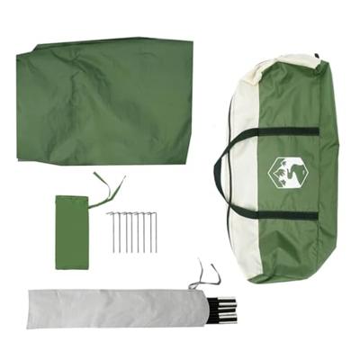 VidaXL Kampeerluifel waterdicht 430x380x210 cm groen VidaXL Kampeerluifel waterdicht 430x380x210 cm groen