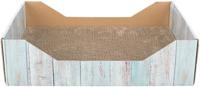 TRIXIE KRABMAND KARTON CATNIP TURQUOISE 45X33X12 CM - thumbnail