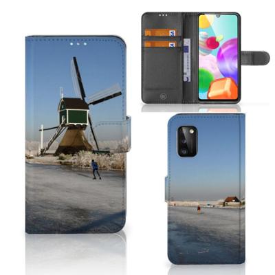 Samsung Galaxy A41 | Flip Cover | Schaatsers