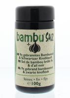 Bambu Salz Bamboezout knoflook 100 Gram - thumbnail