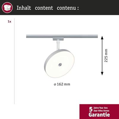 Paulmann Hildor LED-railspot URail 15 W LED Chroom (mat)