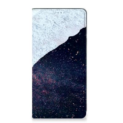 OPPO A17 Stand Case Sea in Space OPPO A17 Stand Case Sea in Space