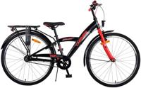 Volare thombike kinderfiets - jongens - 26 inch - zwart rood - 3 versnellingen - thumbnail