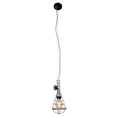 Brilliant lamp Pijp hanglamp 1-licht zink antiek