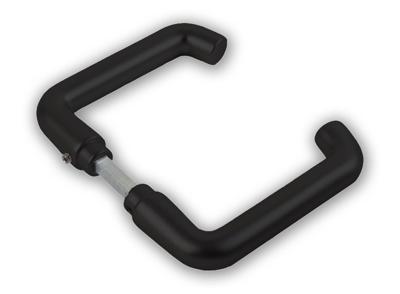 AMI Deurkruk coupe 356 - alu/zwart