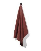 HEMA Theedoek 65x65cm katoen bruin (donkerbruin) - thumbnail