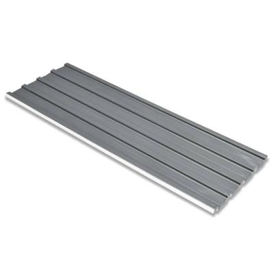 VidaXL 12 st dakpanelen gegalvaniseerd staal grijs