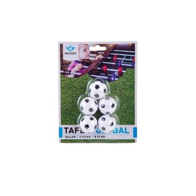 Engelhart Tafelvoetbalballetjes zwart/wit 5st
