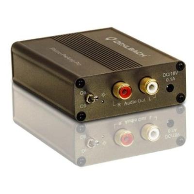 Oehlbach PHONO PREAMP PRO DAC versterker Bruin - thumbnail