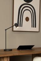 Lucide TIPIK - Oplaadbare Bureaulamp - Accu/Batterij - LED 3 StepDim - 1x3W 2700K - Zwart - thumbnail