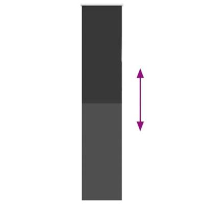 Rolgordijn verduisterend 55x210cm stofbreedte 50,7 cm polyester