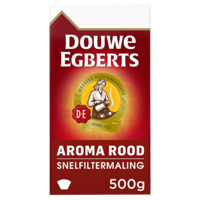 Douwe Egberts Aroma rood filterkoffie - 500 gram - (Verkoop per stuk) - thumbnail