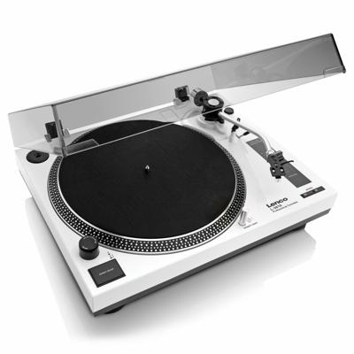 Lenco L-3810 Direct drive platenspeler met USB-opname - L-3810WH
