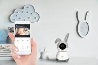 Alecto SMARTBABY10 - Wifi babyfoon met camera - Wit/Grijs - thumbnail