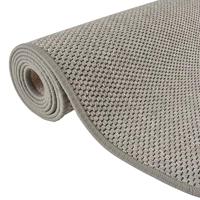 VidaXL Tapijtloper 80x400 cm sisal-look zilverkleurig - thumbnail