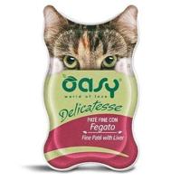 OASY Delicatesse Fine paté with Liver - nat kattenvoer - 85g - thumbnail