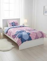 Angel and Stitch Love you to the stars Dekbedovertrek 140 x 200 cm - polykatoen - thumbnail