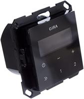 GIRA 2280 03 Inbouwradio Inzetstuk System 55, Standaard 55, E2, Event, Event Clear, Event Opaque, Esprit, ClassiX Wit (glanzend), Zwart (glanzend) 1 stuk(s) - thumbnail
