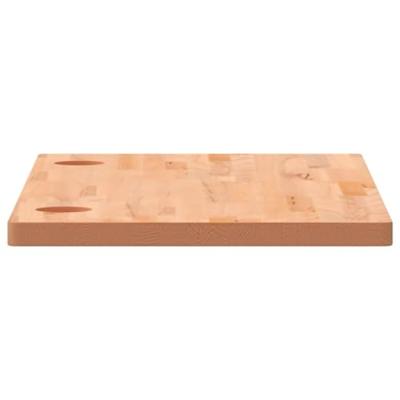 Bureaublad 110x55x2,5 cm massief beukenhout