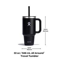 Hydro Flask 32 Oz All Around Travel Tumbler Thermosfles Black 32 OZ - thumbnail