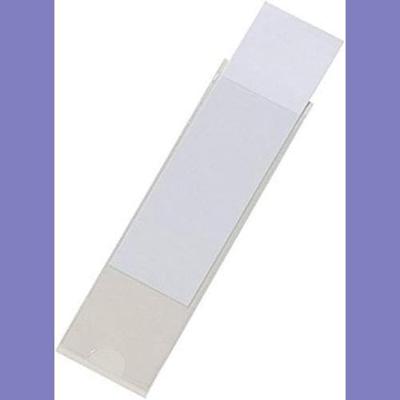 10 Zelfklevende insteekhoesjes 100x28mm Durable Pocketfix - thumbnail
