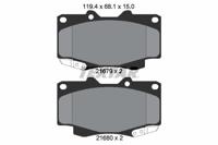 Remblokkenset, schijfrem 2168001 - thumbnail