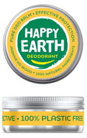 Happy Earth 100% Natural Deo Balm Jasmine Ho Wood - thumbnail