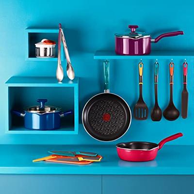 Tefal G804S404 Chefclub Pannenset - Braadpan - Kookpan - Keukenmes - Snijplanken