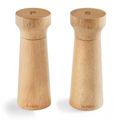 Amefa Houten Peper-Zout Molen Set 15 cm 2 Stuks