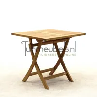 Vita tuintafel Milton teak vierkant 80x80x76 cm - thumbnail