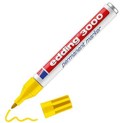 Edding permanent marker 3000 geel
