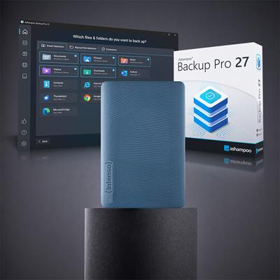 Intenso Memory Safe 2 TB Externe harde schijf (2,5 inch) Micro-USB 3.2 Gen 1 (USB 3.0) Blauw 6029585