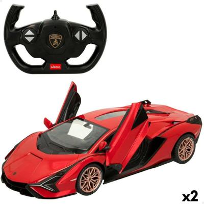 Politiewagen op Afstandsbediening Lamborghini Sian 1:14 (2 Stuks)