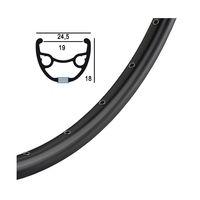 Rigida Velg ryde 27,5 (584) rival-19 32/14 zwart (ongeslepen)