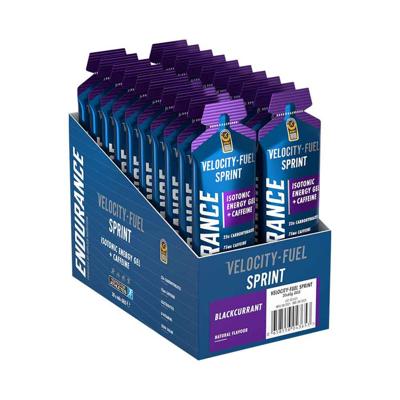 Endurance Sprint Gels 20x 60ml Blackcurrant