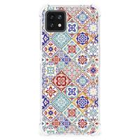 OPPO A53 5G | A73 5G Anti-Shock Hoesje Tiles Color - thumbnail