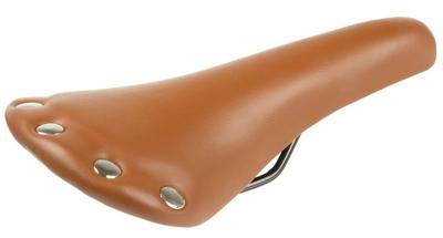 M-Wave zadel bruin. imitatieleer. 278 x 153 mm