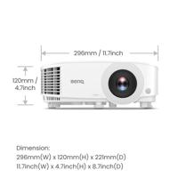 BenQ TH575 1080p DLP-gamingprojector, 3800lm, lage latentie, verbeterde spelmodus, hoog contrast, Rec.709 kleurstandaard, Dual HDMI, 3D-gereed, automatische verticale keystone, 1,1x zoom - thumbnail