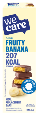 Wecare Fruity Banana Meal Replacement Bars