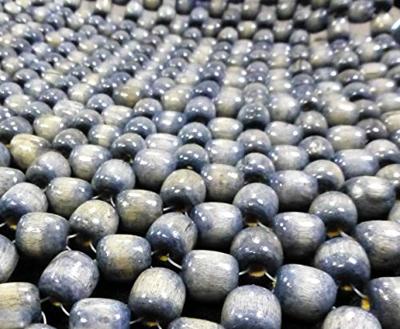 HP Autozubehör Stoelverkoeling Holzkugel Massagefunctie 19116 Antraciet