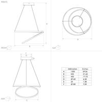 Eglo Design led hanglampRuotale Ø 55cm - 900472 - thumbnail