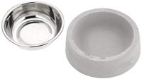 Beeztees K&Bz Riboco 1 Kattenbord 12,5 x 12,5 x 4 cm / 160 ml grijs 2000 g - thumbnail