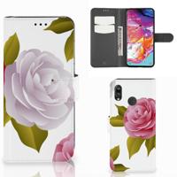 Samsung Galaxy A70 Hoesje Roses - thumbnail